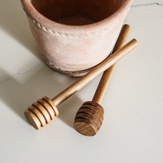Wood Honey Dipper
