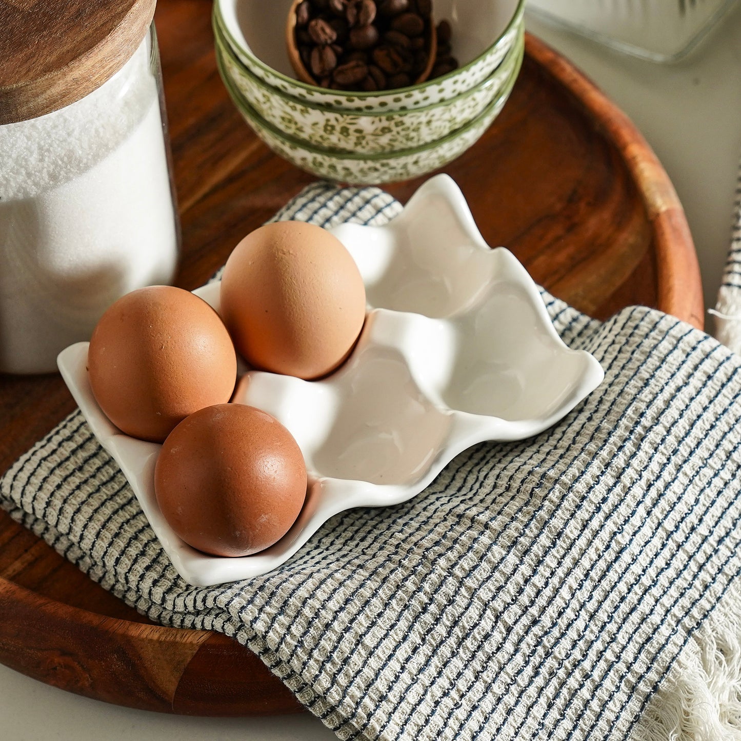 Ceramic Egg Tray