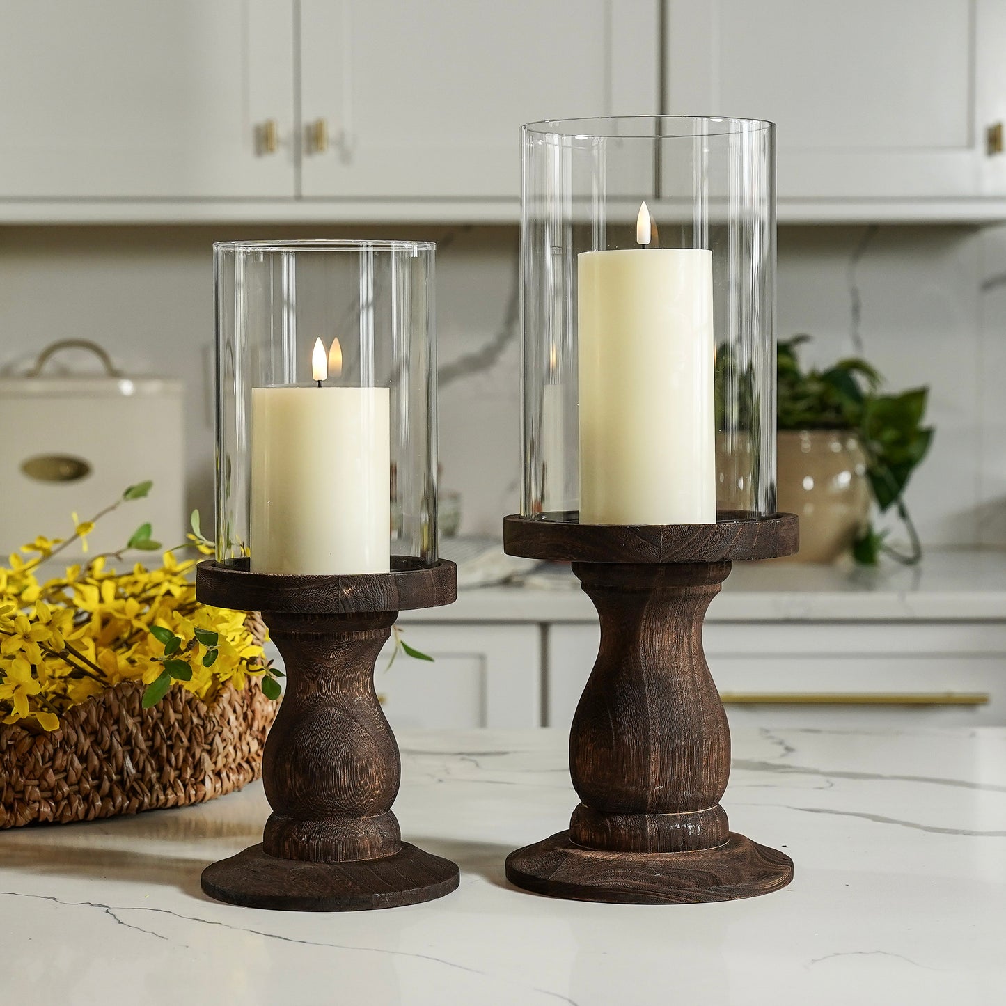 Riley Pedestal Candle Holder