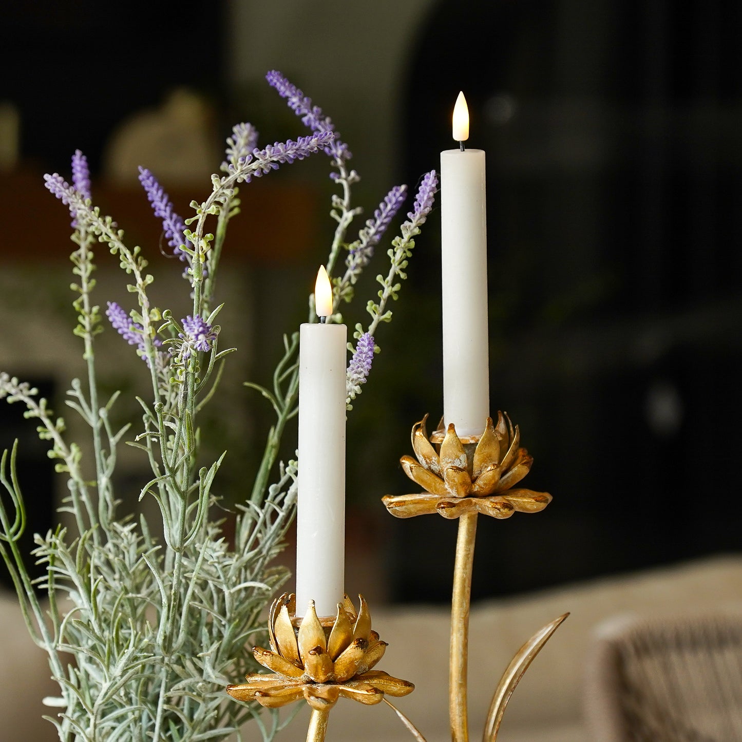 Flameless Tapers | Set of 2