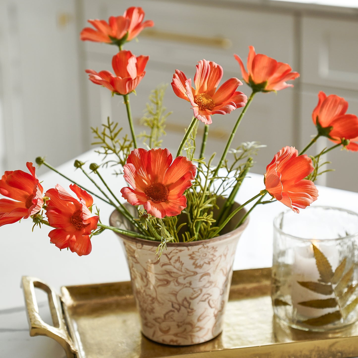 Real Touch Calliopsis | Peachy Pink