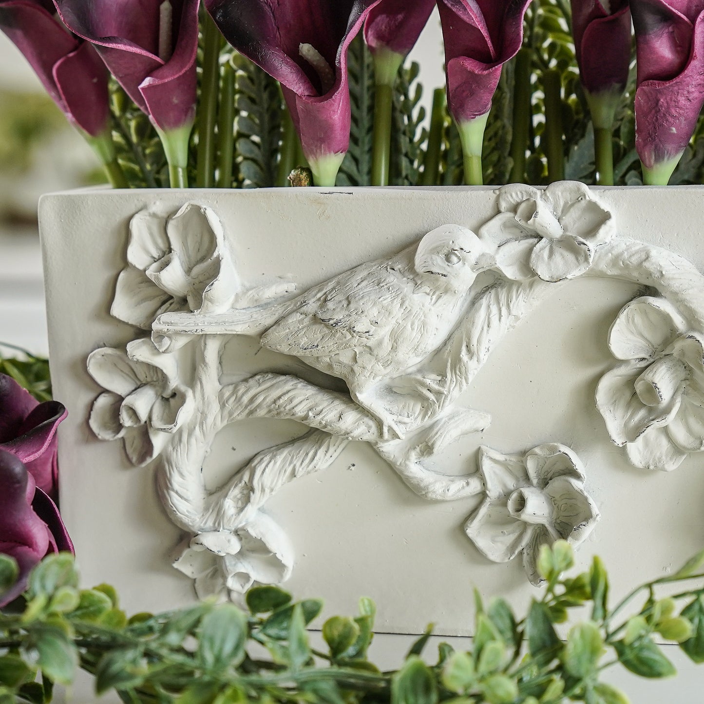Rectangular Bird Planter