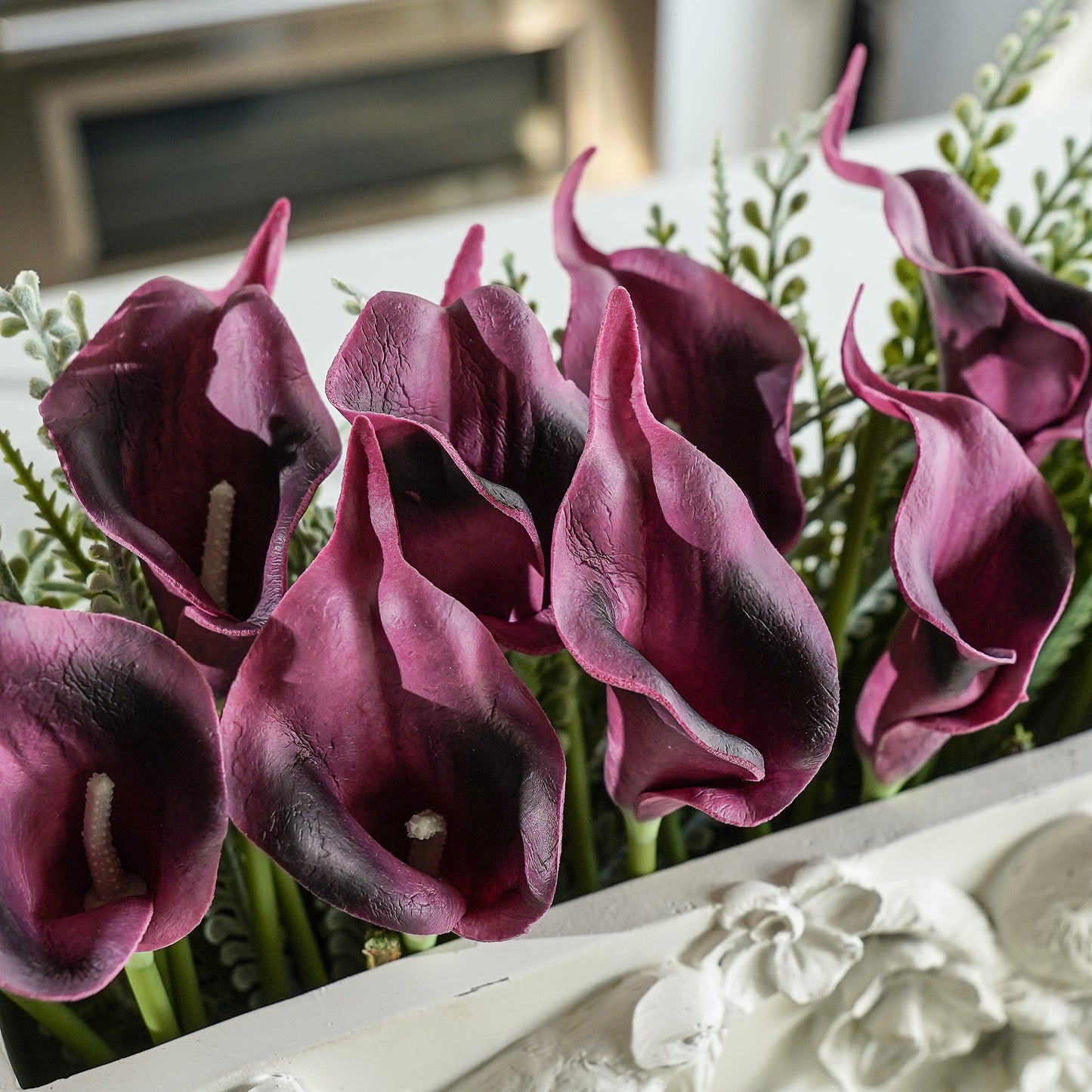 Real Touch Calla Lily | Deep Purple
