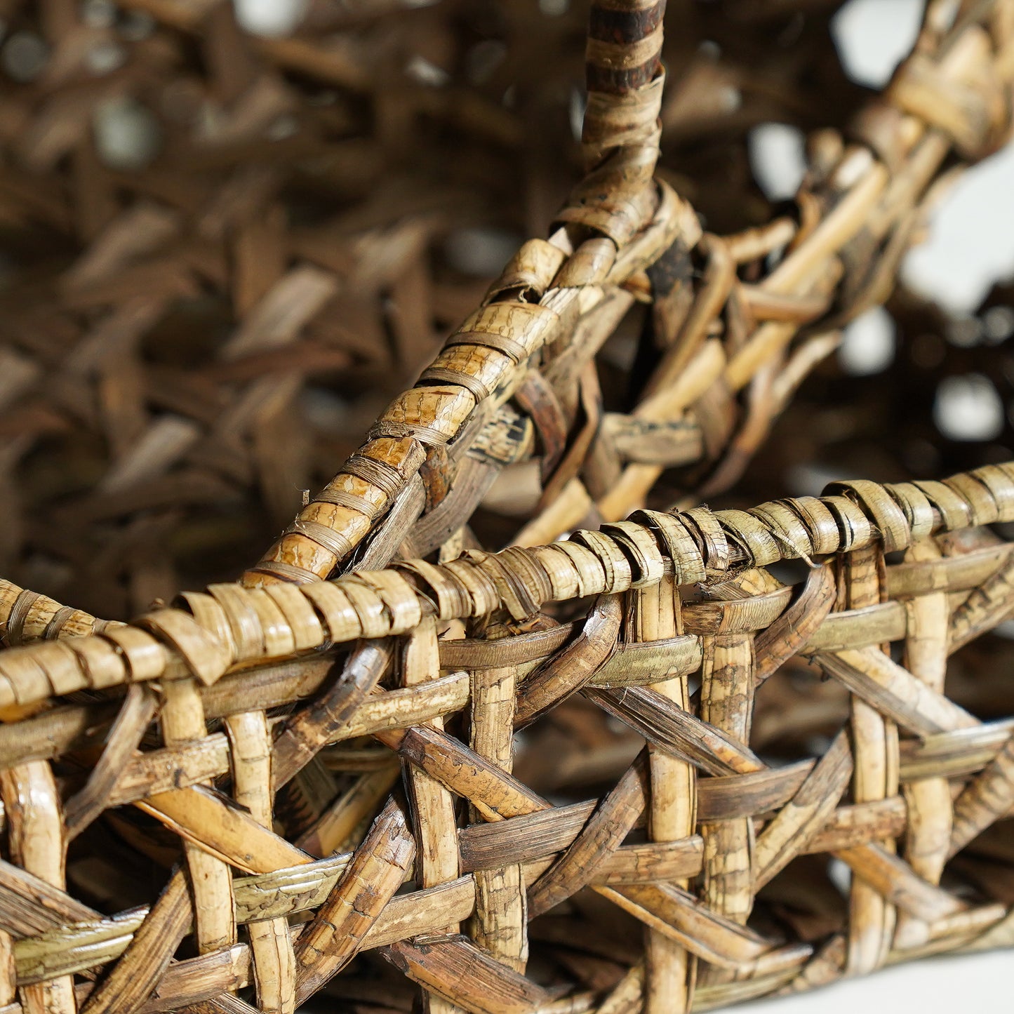 Cora Hand Woven Rattan Tray