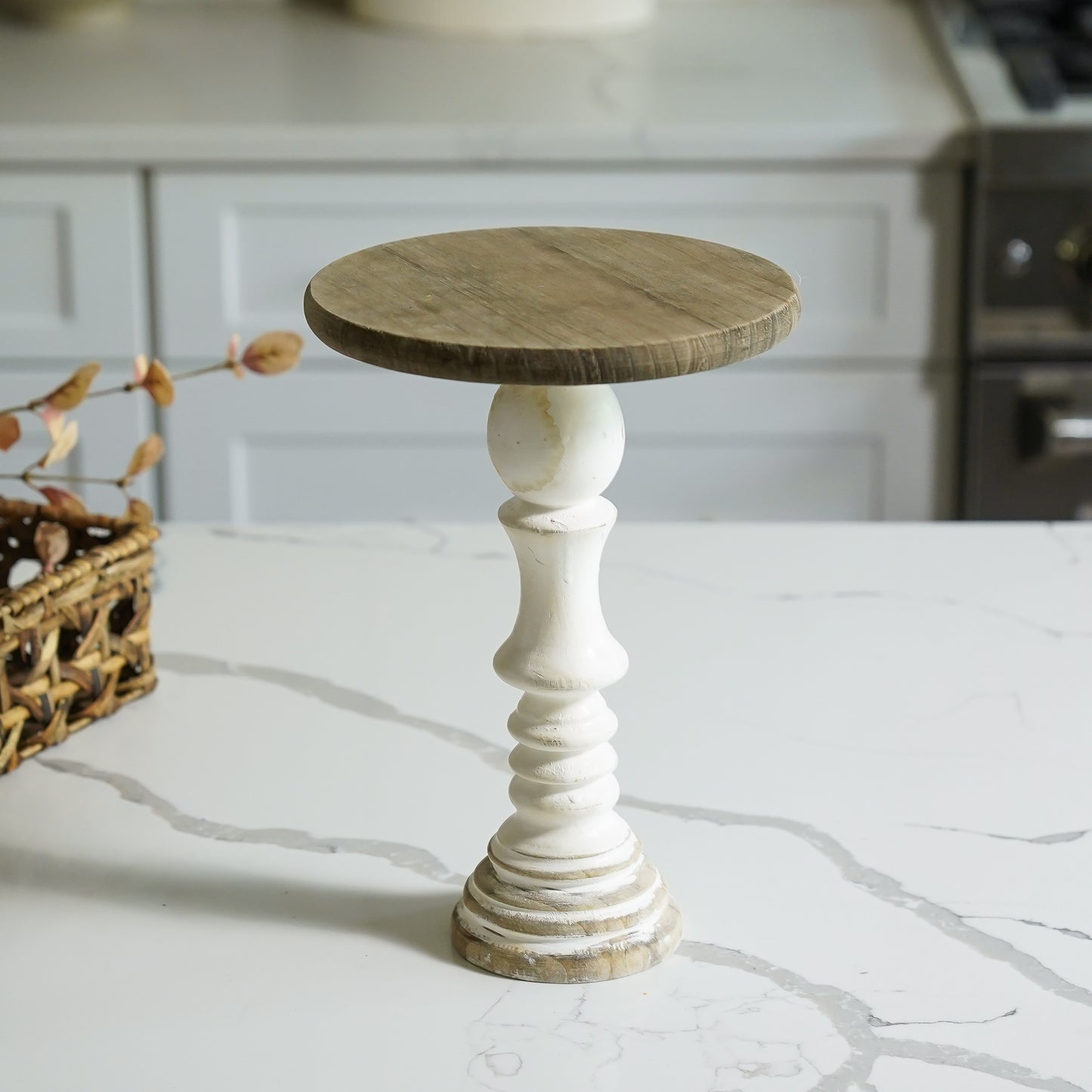 Gideon Wood Pedestal
