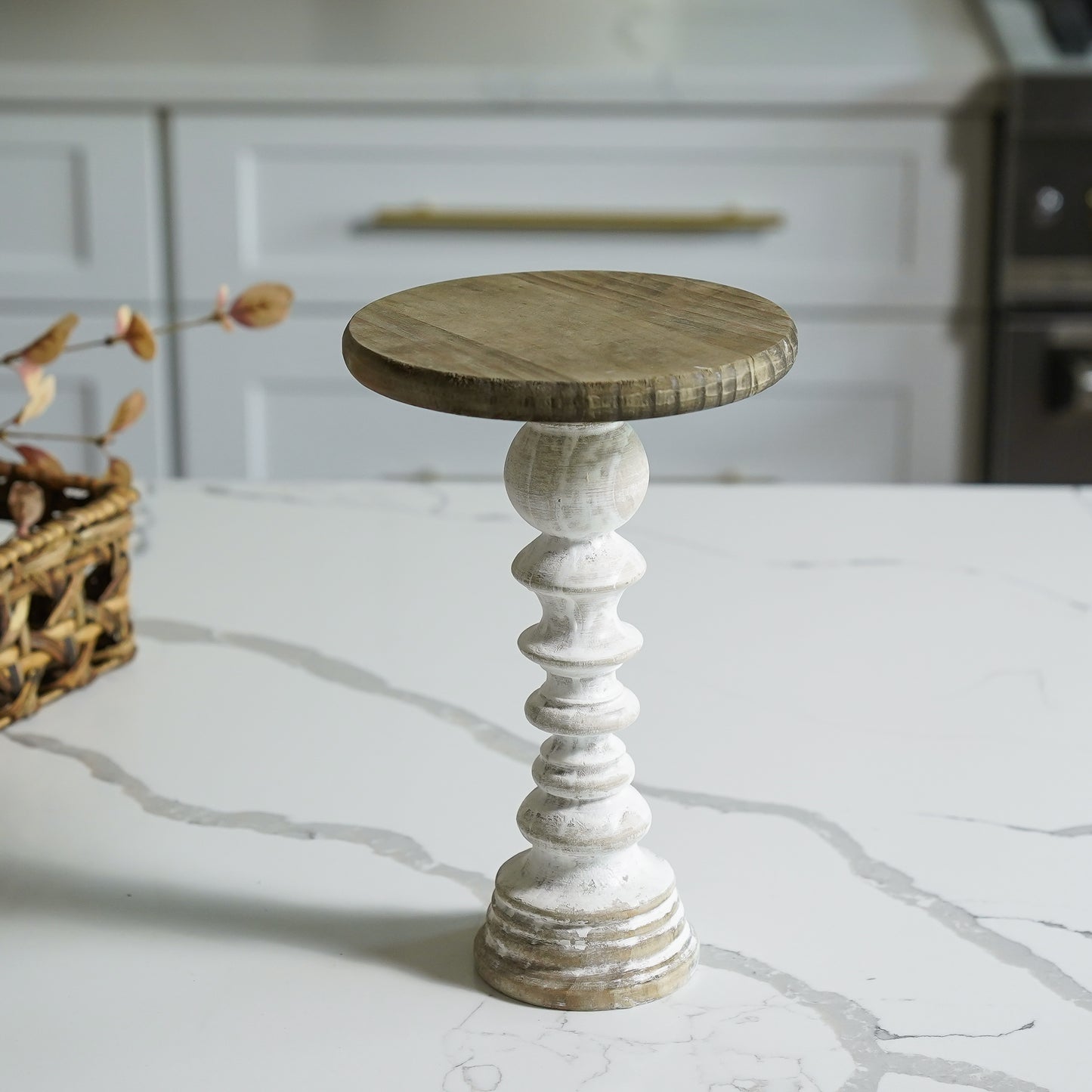 Gideon Wood Pedestal