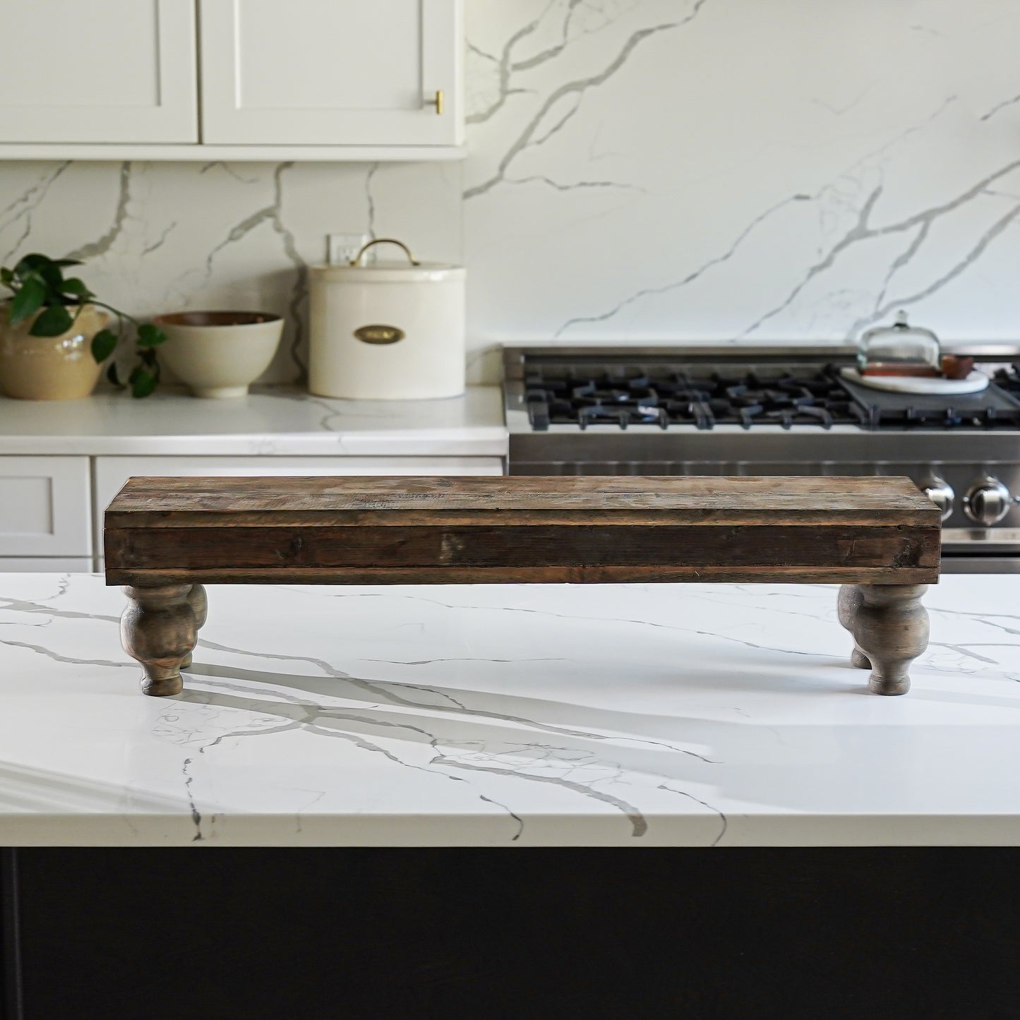 Loretta Long Wood Pedestal