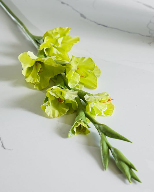 Real Touch Gladiolus Stem | Spring Green