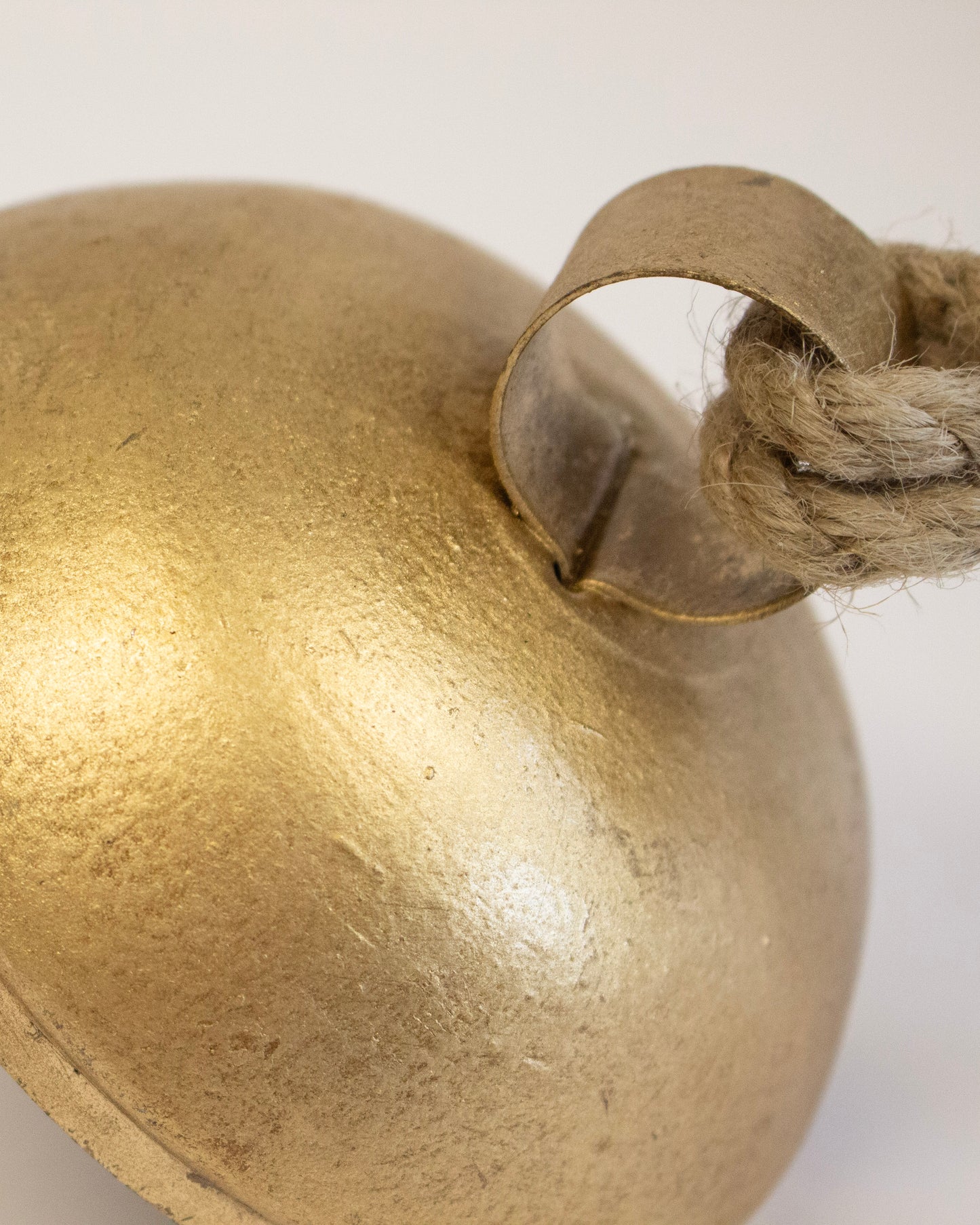 Metal Gold Bell Container