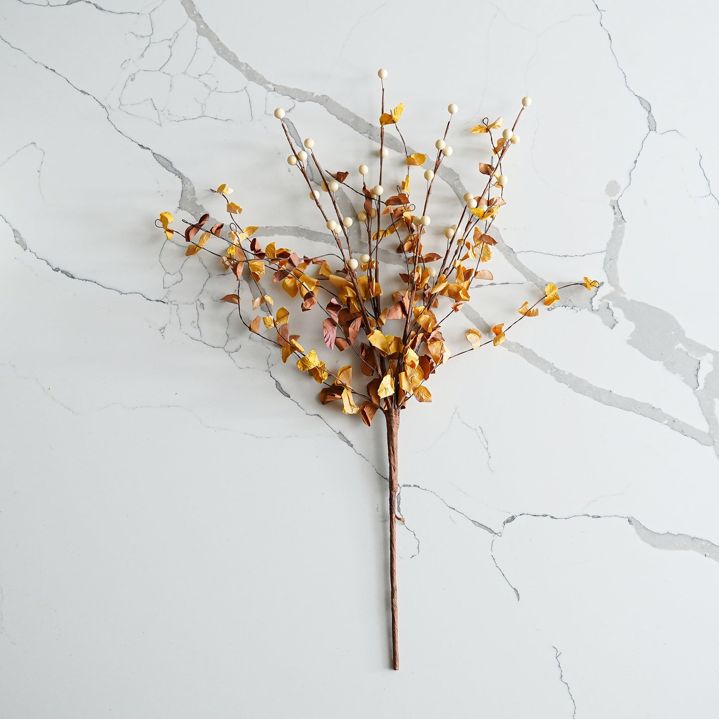Leafy Berry Bush | Mustard