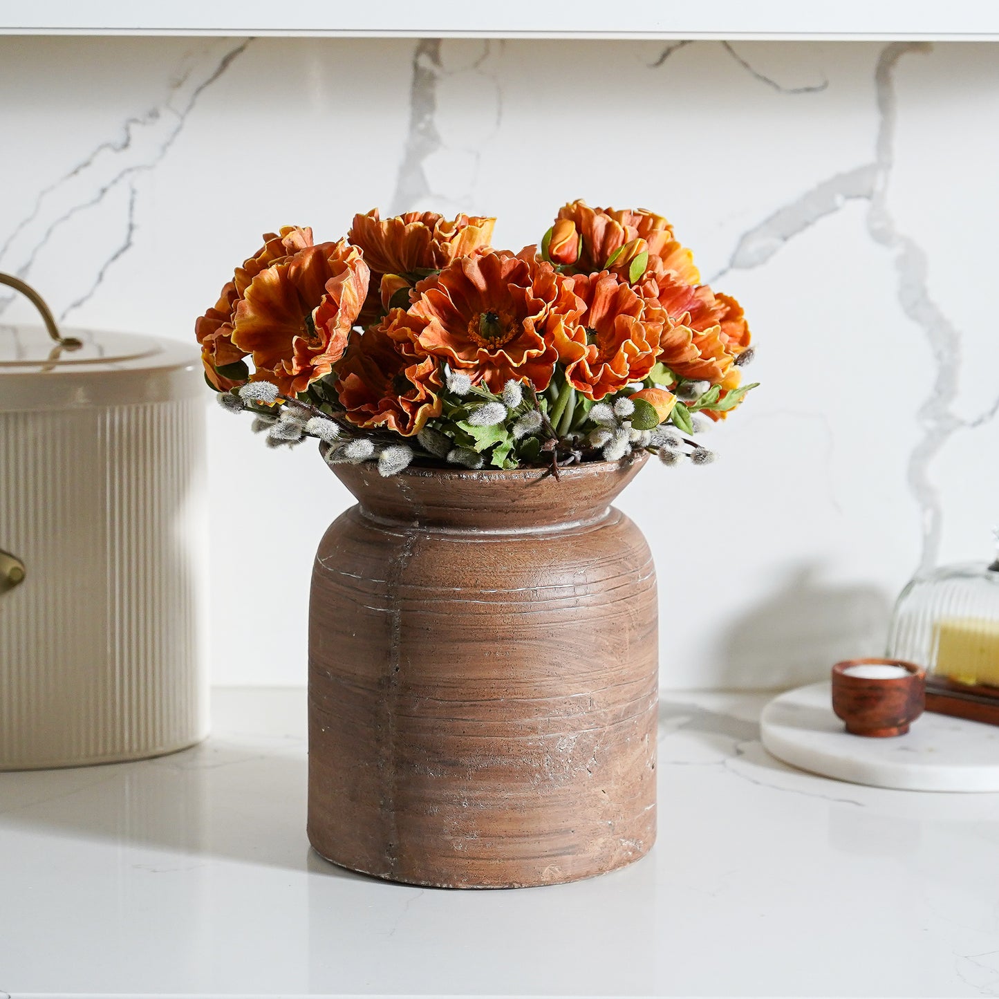 Real Touch Poppy Bunch | Sunset