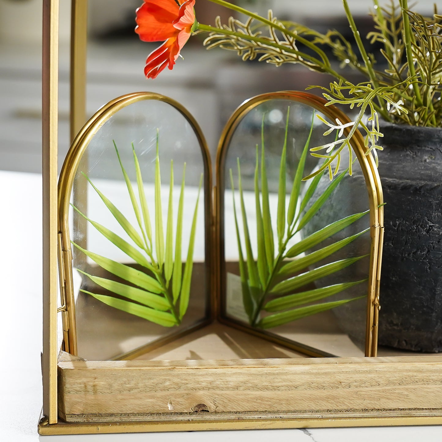 Double Sided Arch Photo Frame