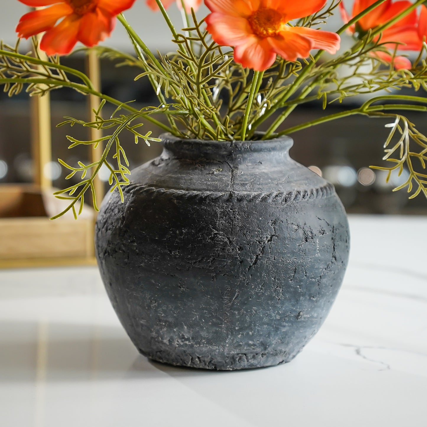 Ember Top Stripe Vase