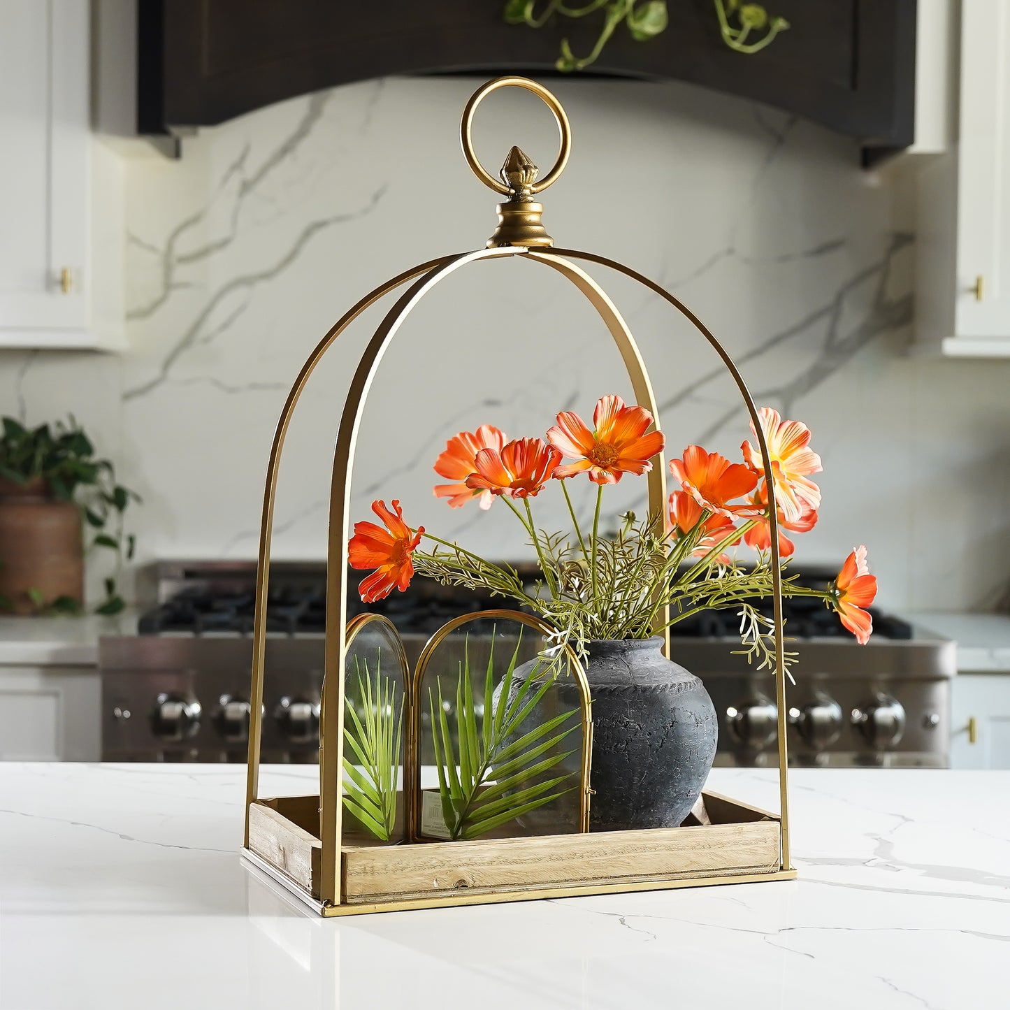 Ember Top Stripe Vase