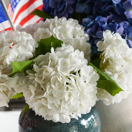 Real Touch Hydrangea | White