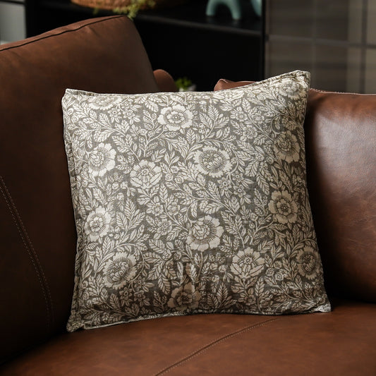Floral & Leaf Pillow