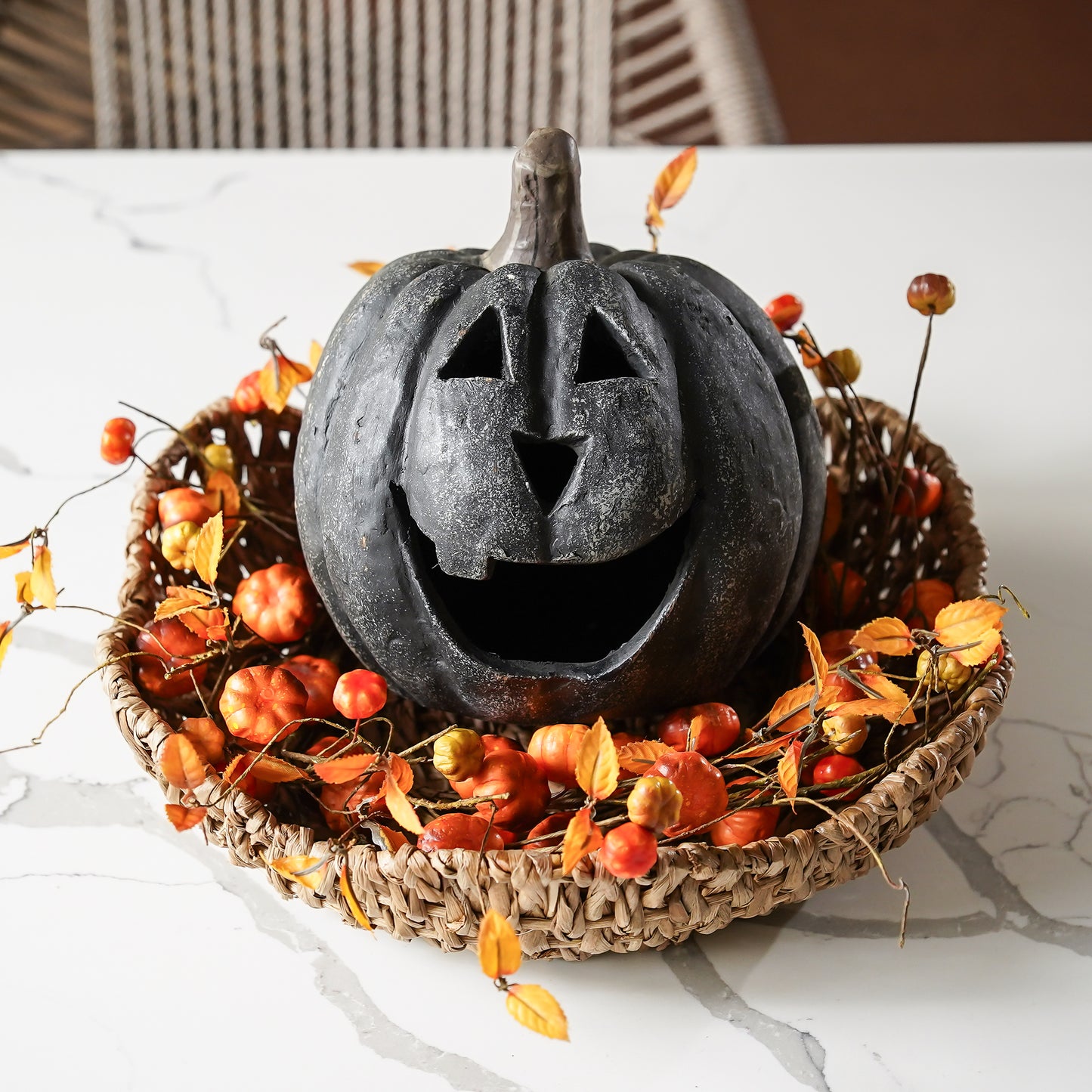 Mini Pumpkins Candle Ring