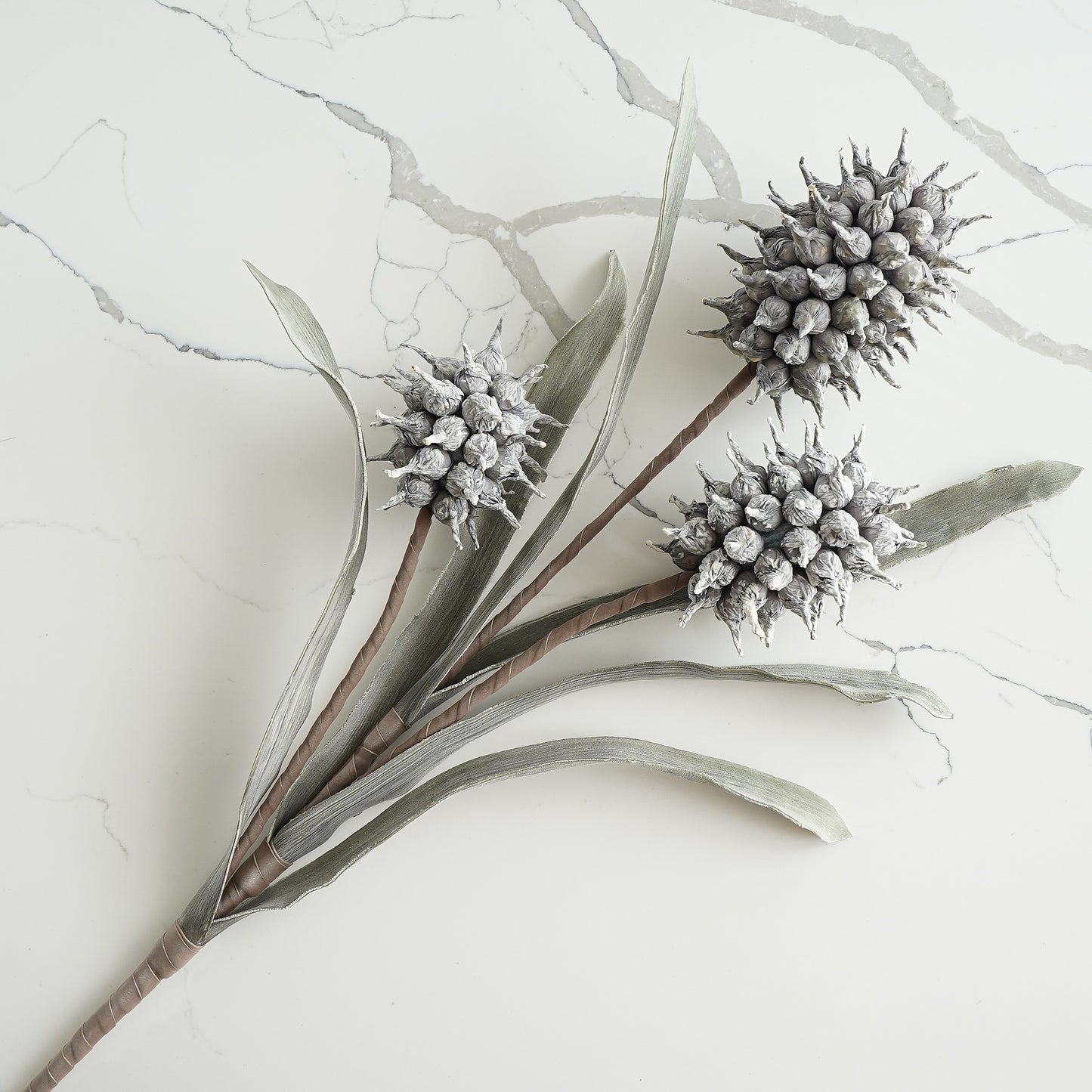 Faux Foam Pod Pick | Sage Grey