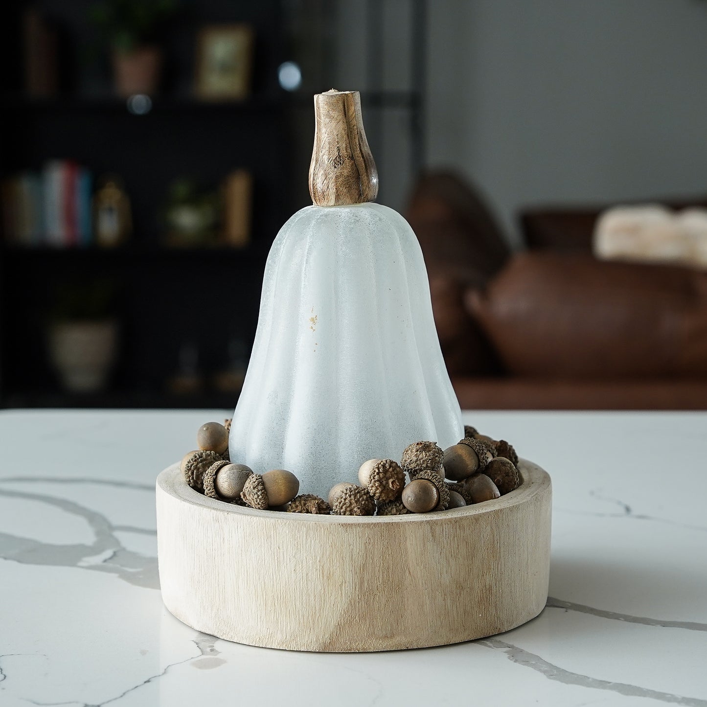 Emma Wood Carved Natural Bowl