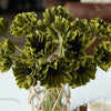 Real Touch Poppy Bunch | Autumn Green