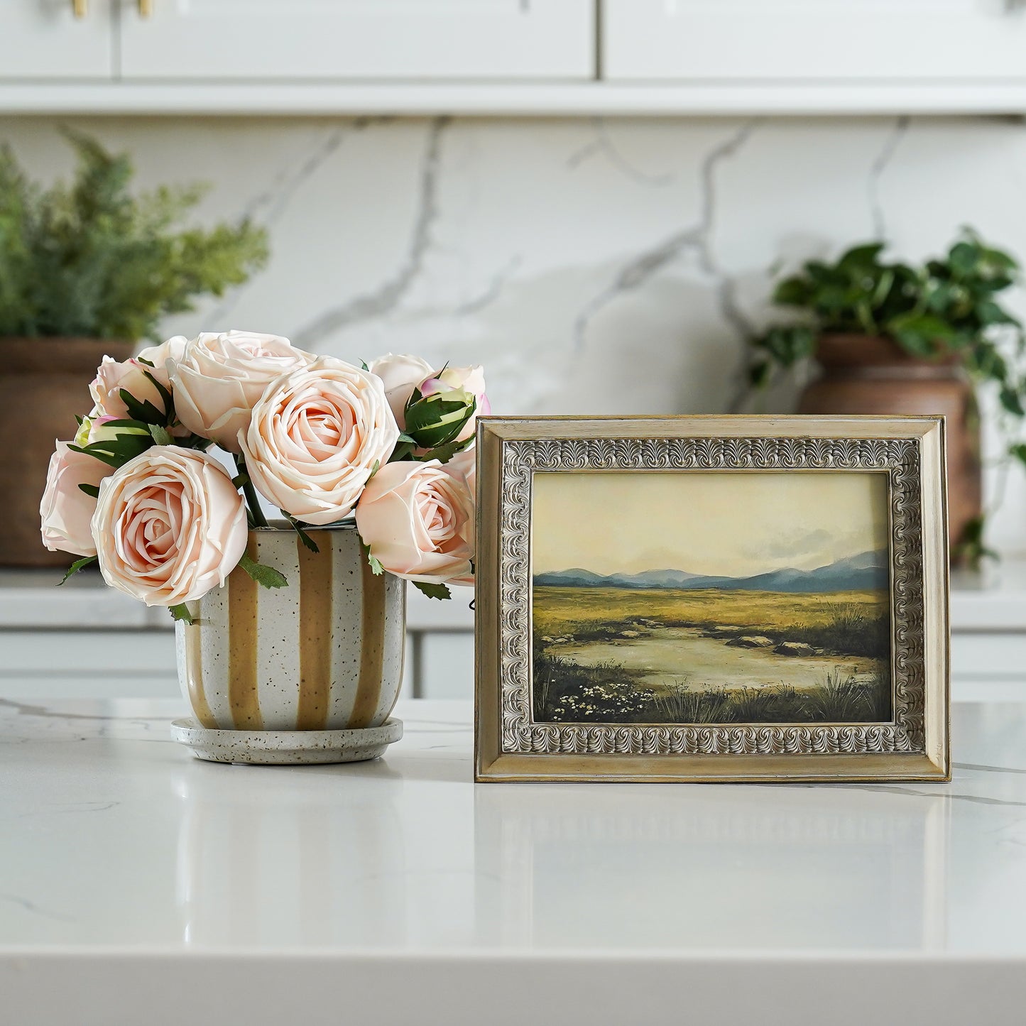 Beatrice Framed Vintage Inspired Art