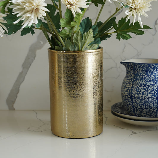 Ryker Gold Vase