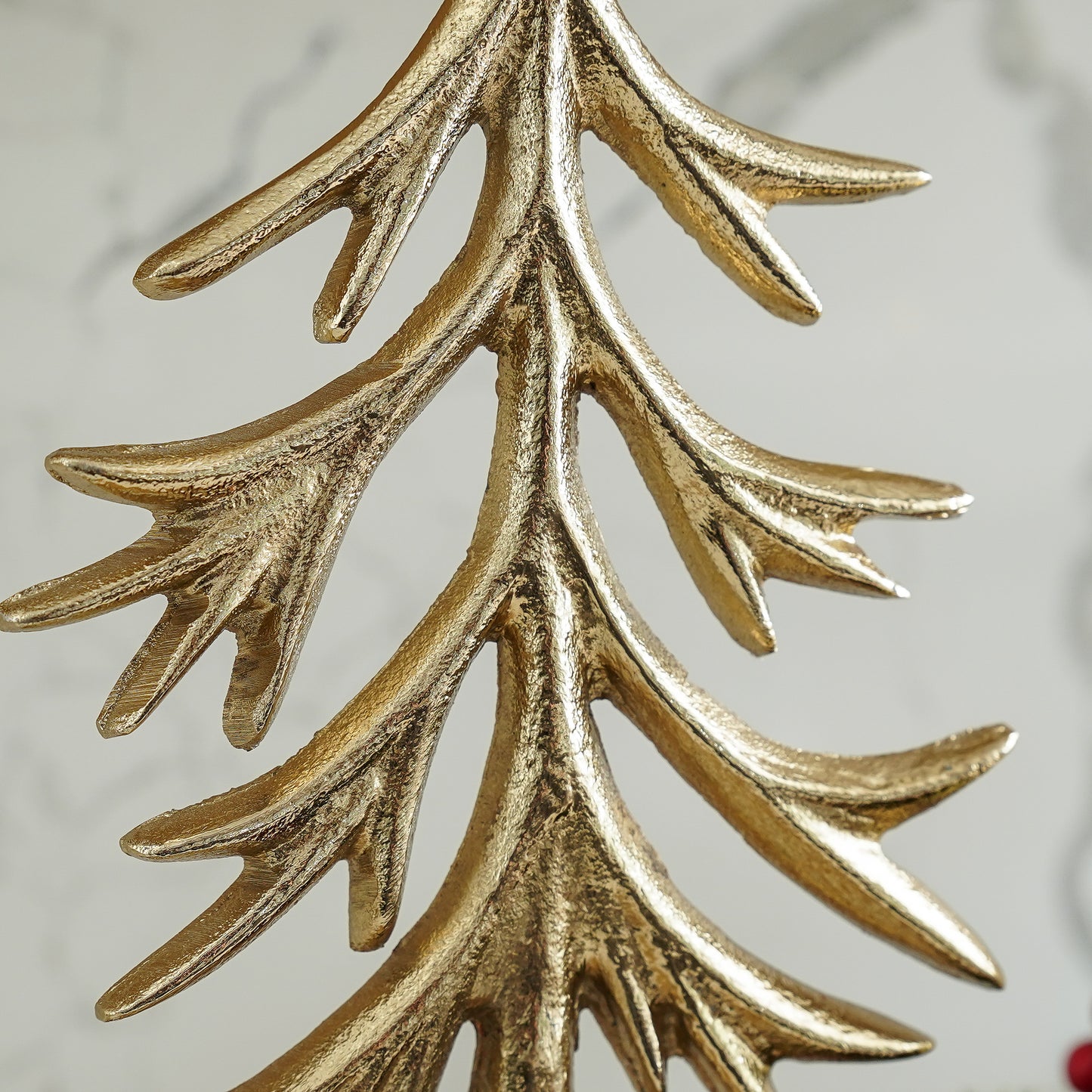Elegant Gold Tree with Marble Base
