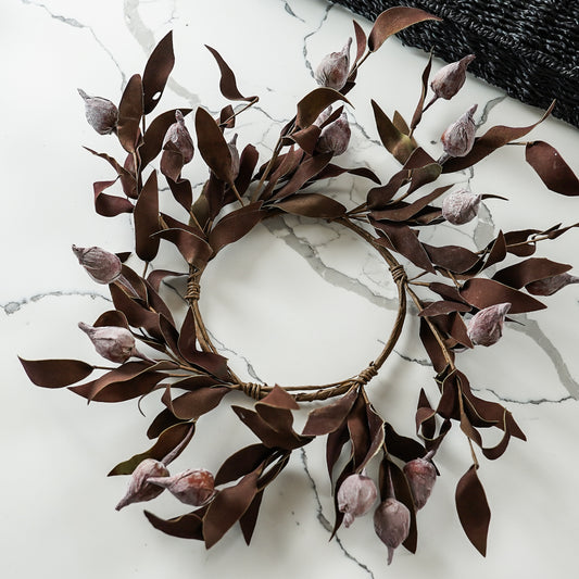 Sleepy Catchfly Candle Ring | Large