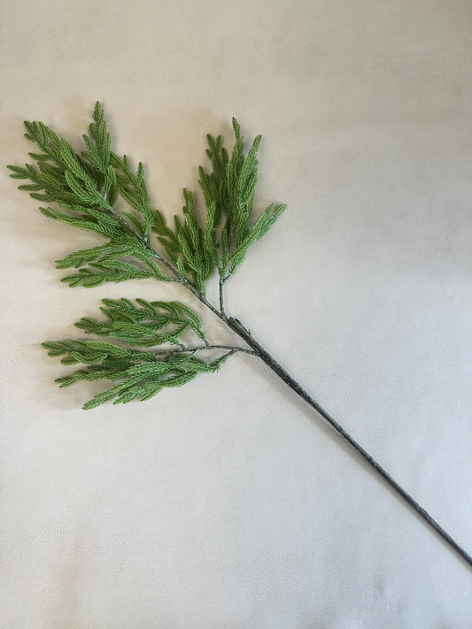 Real Touch Norfolk Pine Branch