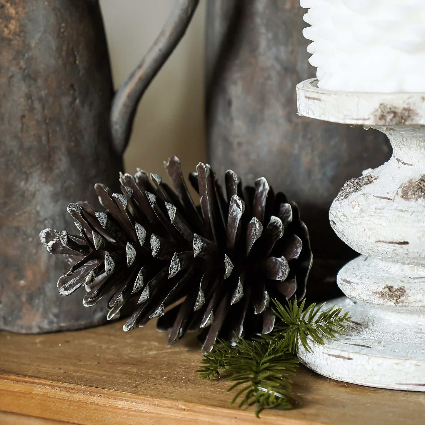 Realistic Faux Pinecone Pick