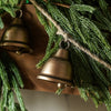 Vintage-Style Metal Holiday Bell Garland