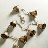 Vintage-Style Metal Holiday Bell Garland