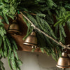 Vintage-Style Metal Holiday Bell Garland