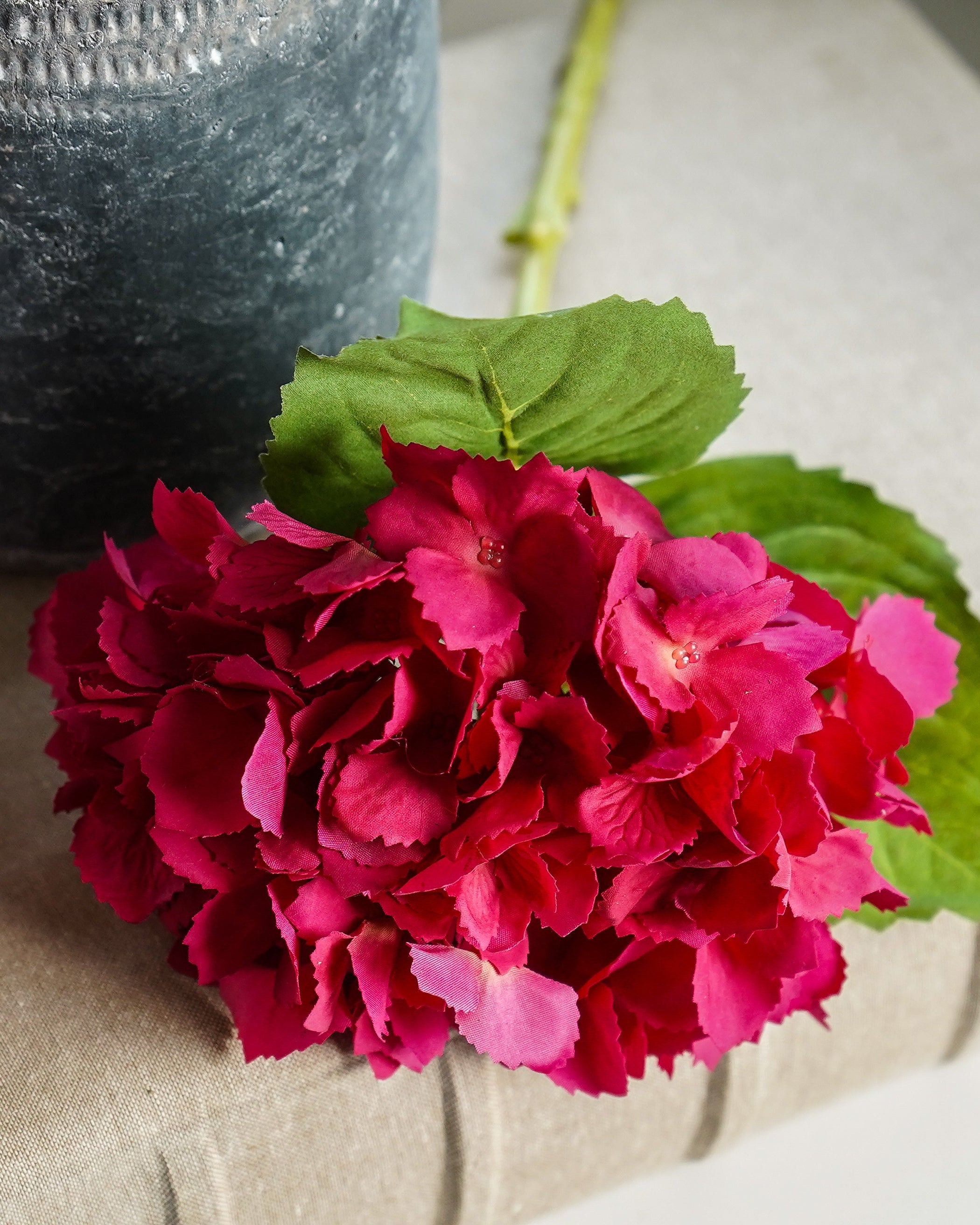 プレシャスフローラル コレクション Real Touch Hydrangea | Fuchsia