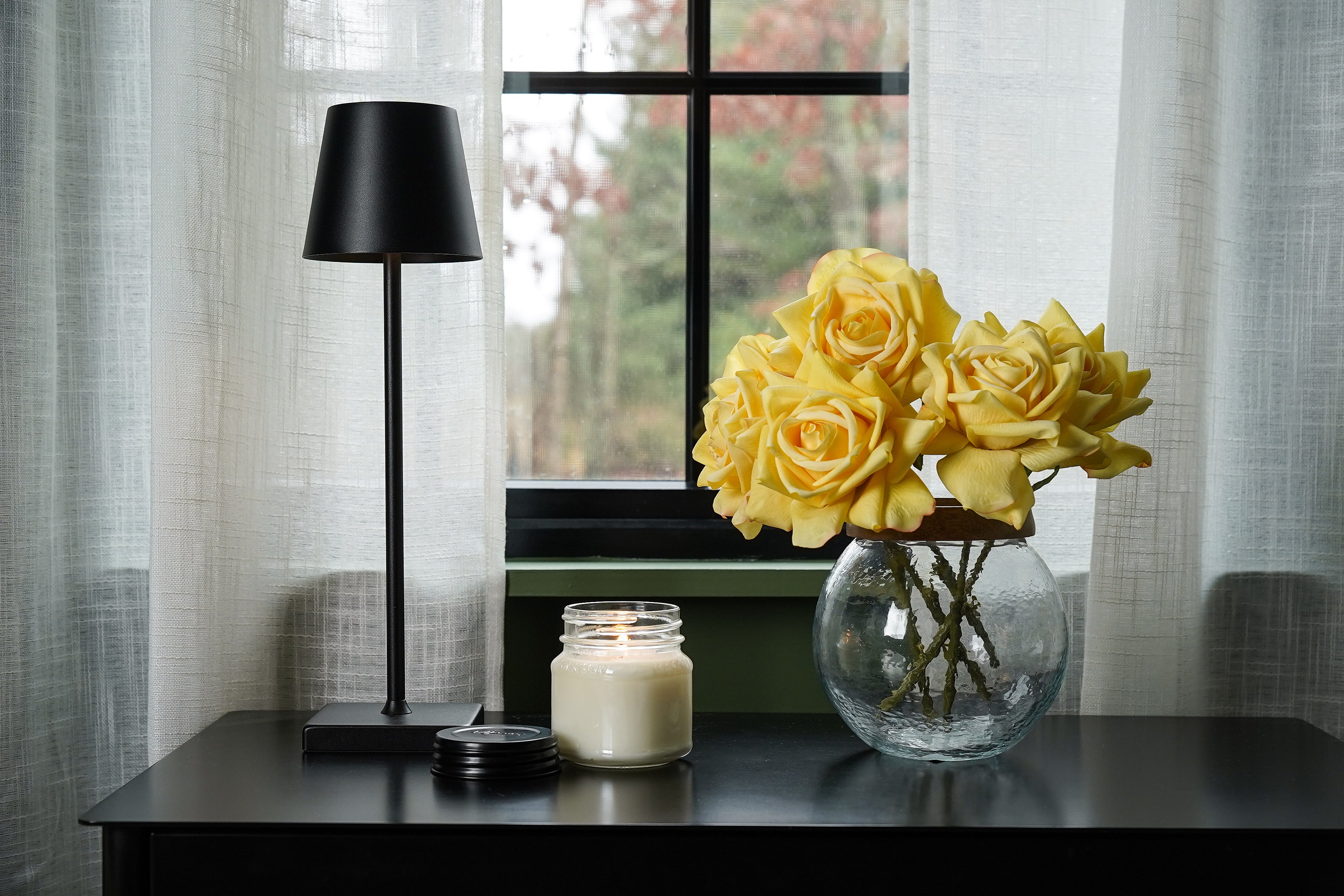 DROOPY Real Touch Duchess Rose Stem | Yellow