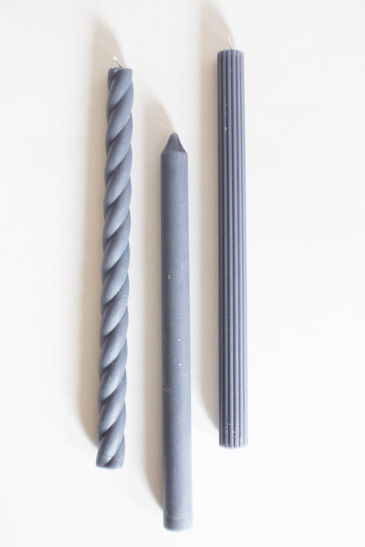 Assorted Taper Candle Box | Blue