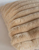 Cream Vegan Fur Pillow