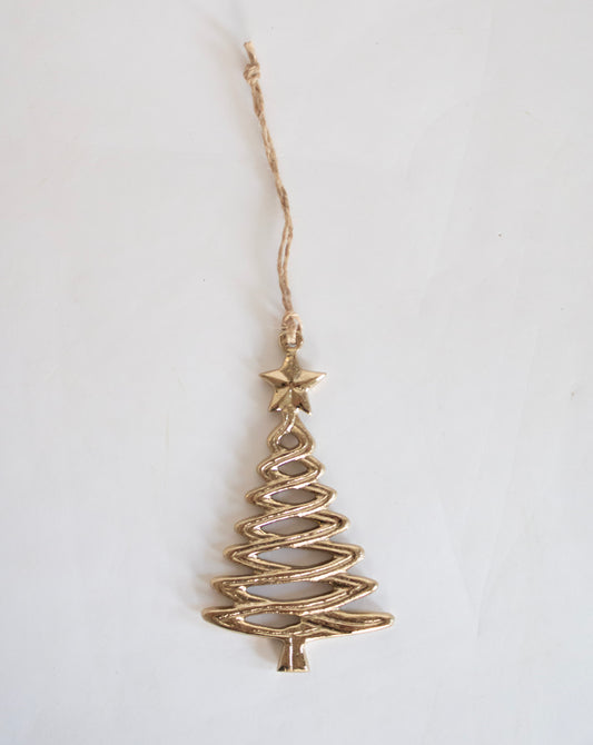 Gold Tree Ornament