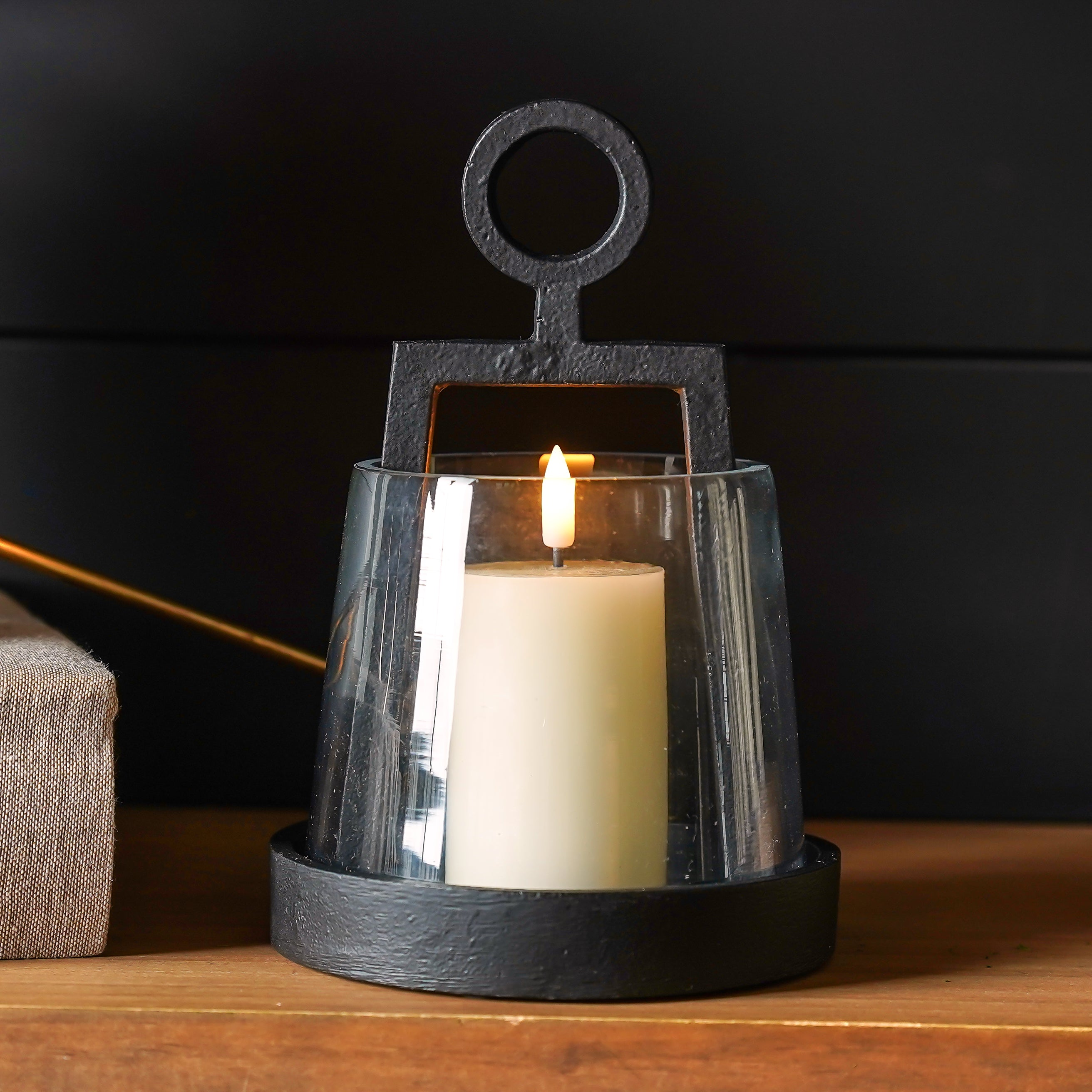 Ivory Flameless Small Pillar | 2"x3"
