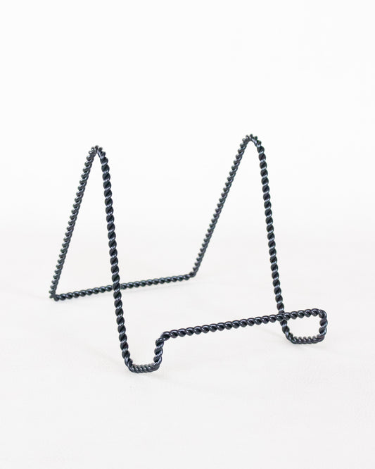 Black Twisted Easel Stand | Large