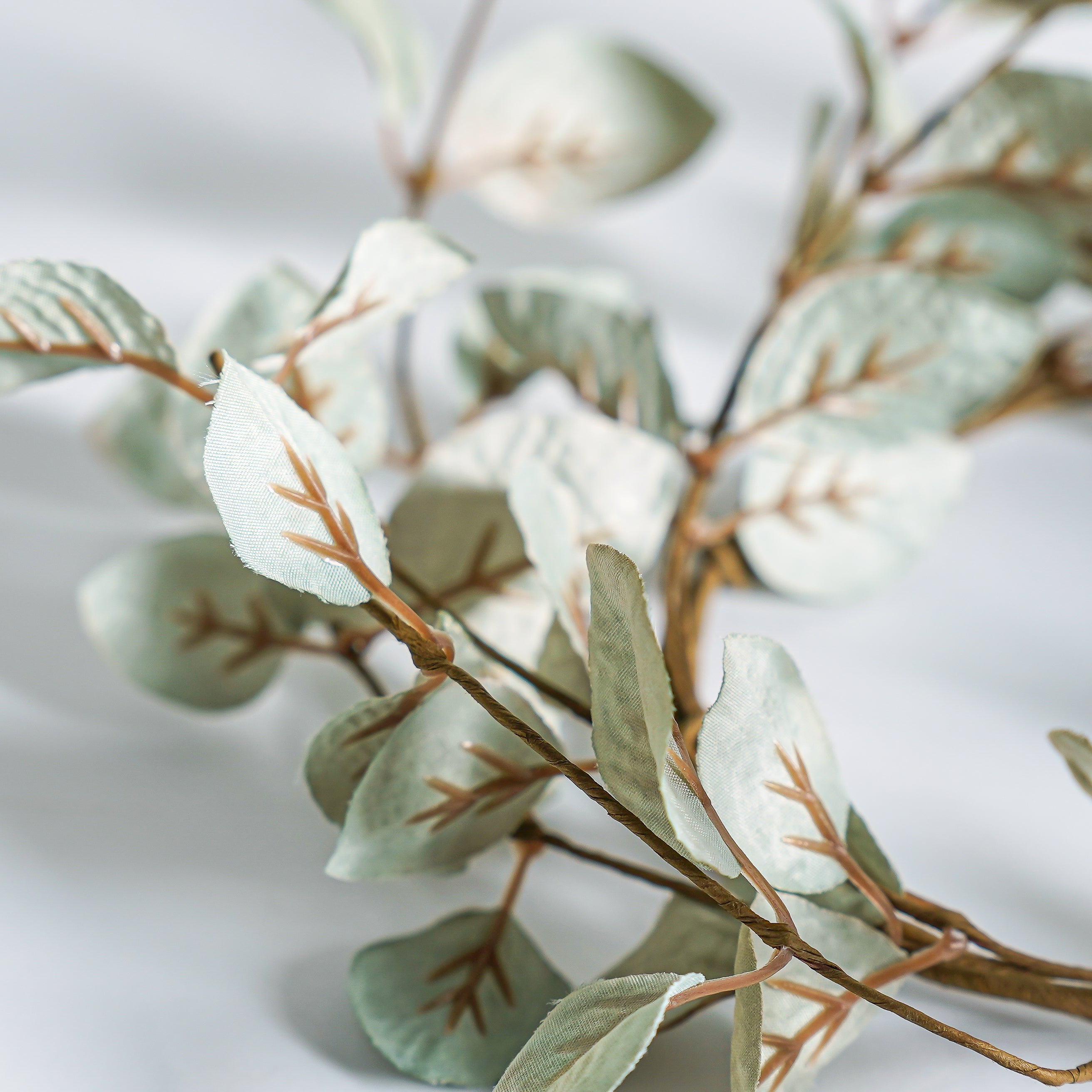 Light Green Eucalyptus Candle Ring | Small