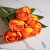 Real Touch Hybrid Tulip Bundle | Orange