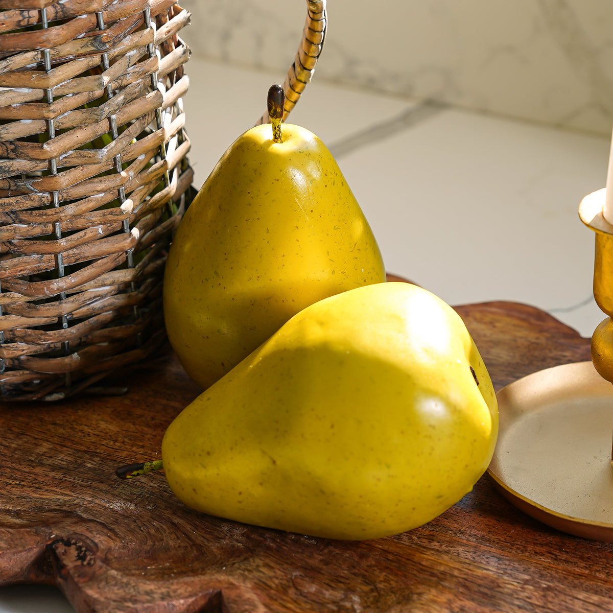 Decorative Green Pear