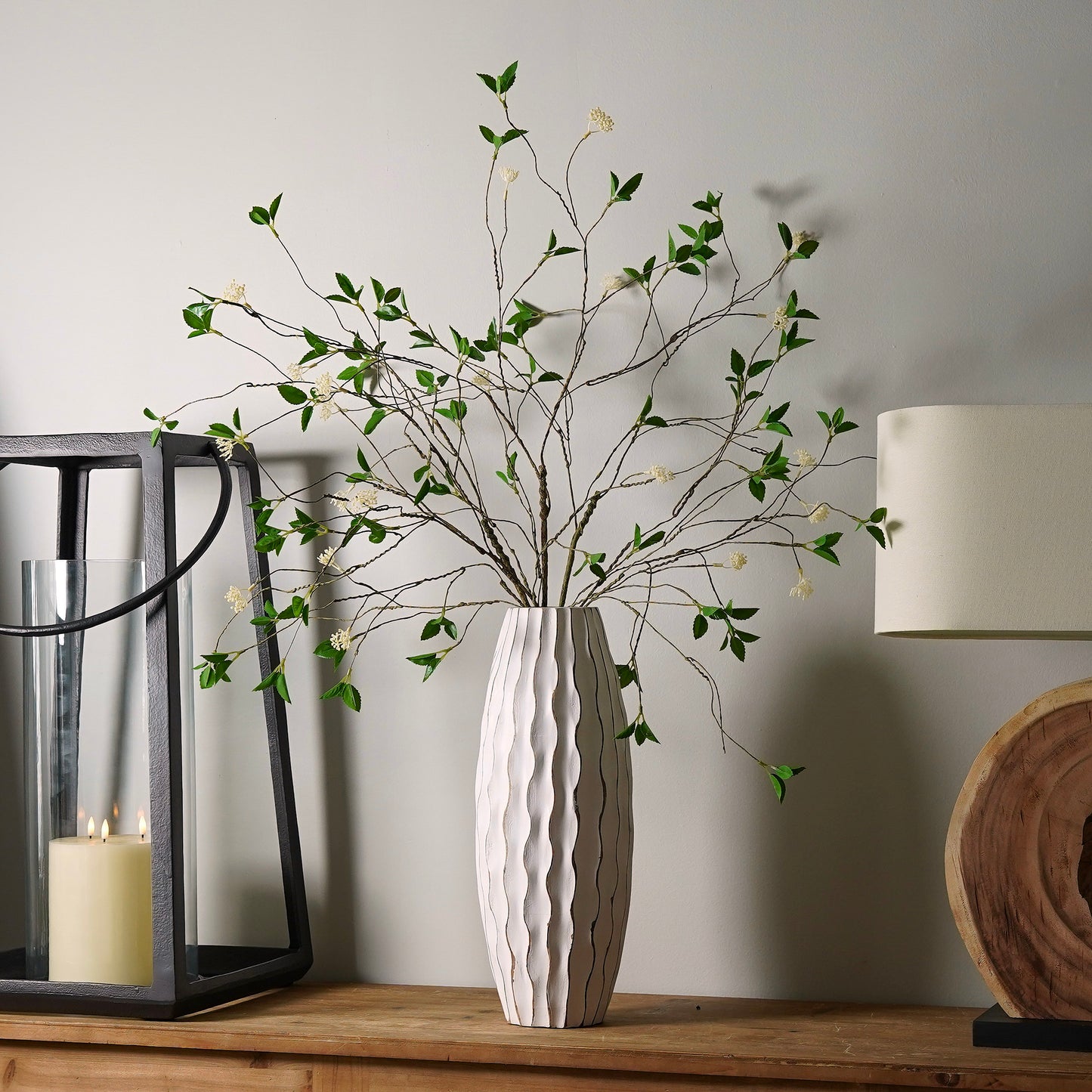 Crabapple Flowering Branch