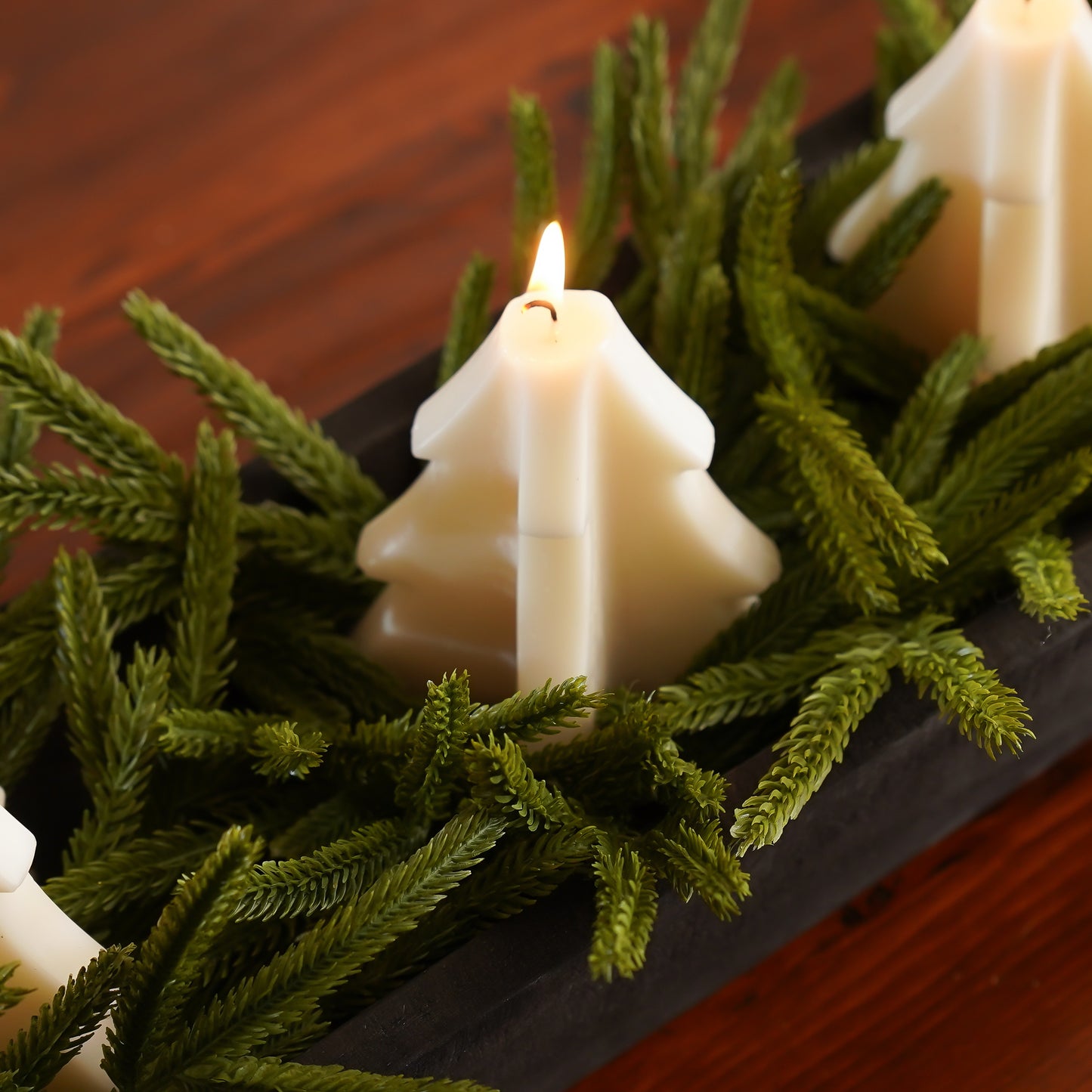 Layered Tree Candle