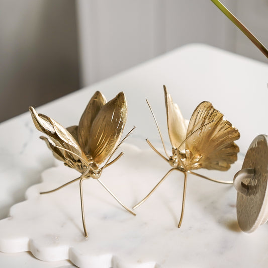 Champagne Gold Butterfly