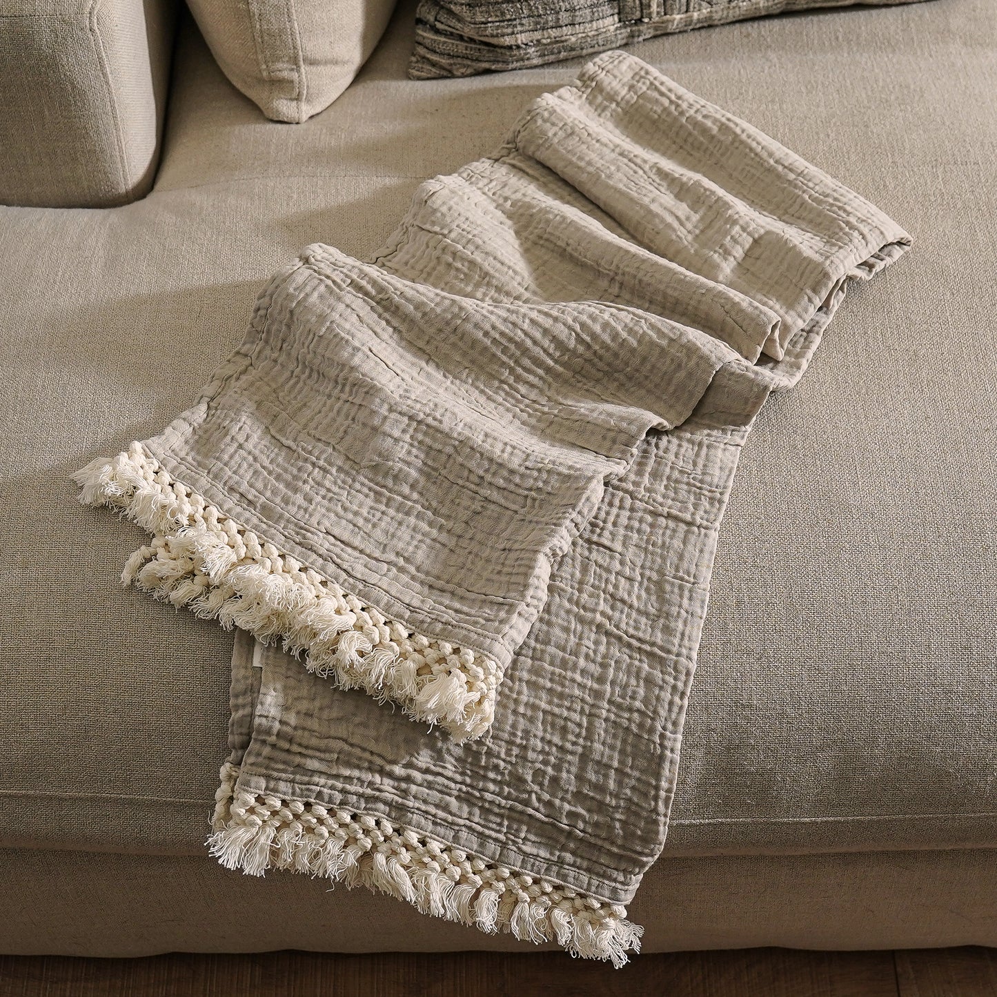 Macrame Soft Throw