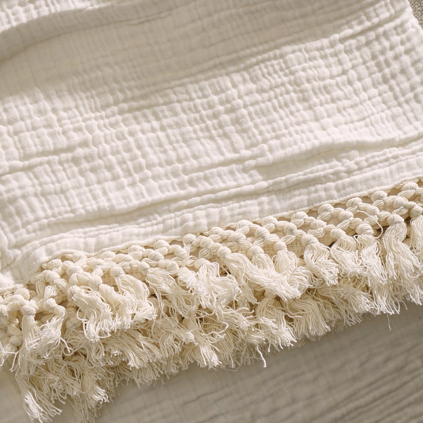 Macrame Soft Throw