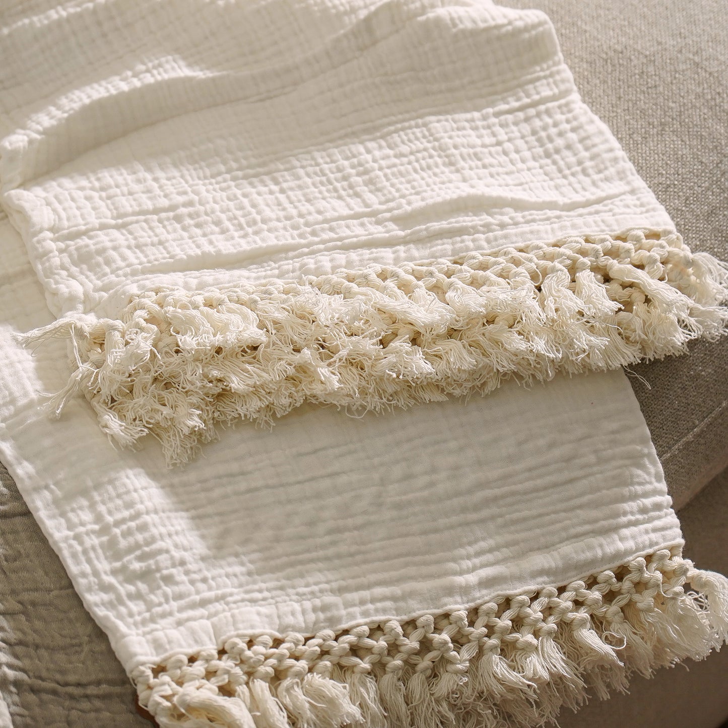 Macrame Soft Throw