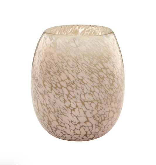 Ivory Speckled Candle | Vetiver & Sandalwood